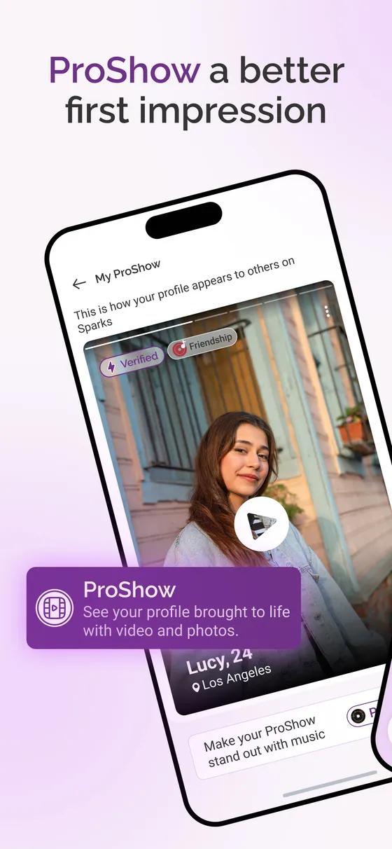 Flint App Store screenshot: ProShow video profiles