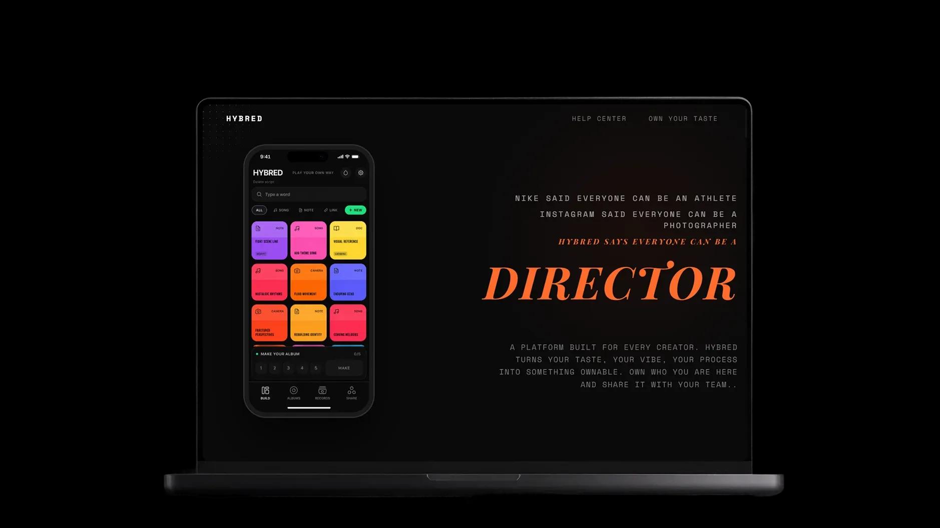 Hybred product screens